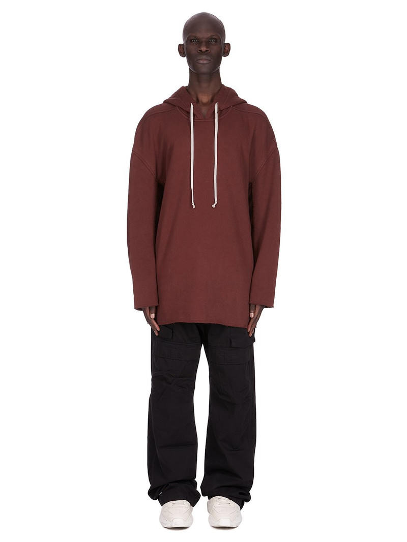 Rick Owens DRKSHDW cotton hoodie outlook