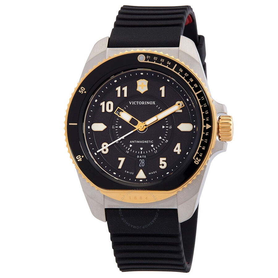 Victorinox - Victorinox Journey 1884 Quartz Black Dial Men's Watch 242014 - 1