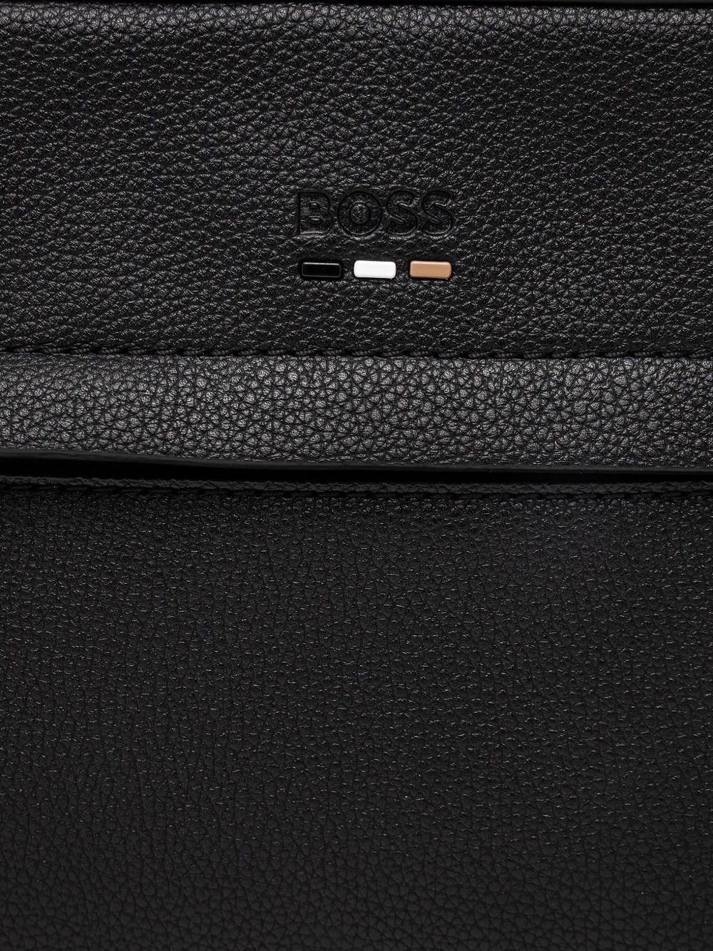 zip-fastening leather belt bag - 3