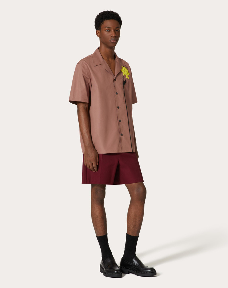 Valentino DOUBLE LIGHTWEIGHT COTTON BERMUDA SHORTS outlook
