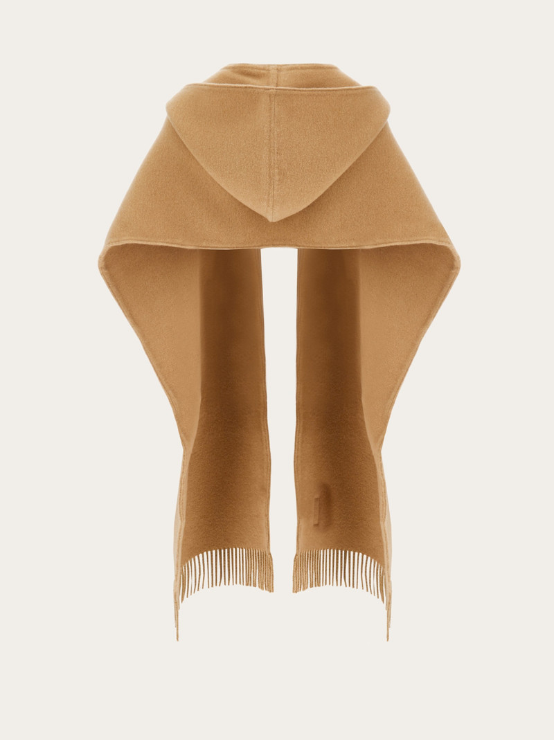 FERRAGAMO Hybrid hooded stole outlook