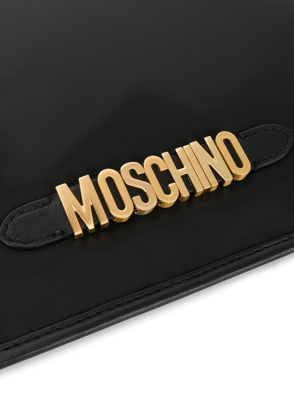 logo zip clutch bag - 4