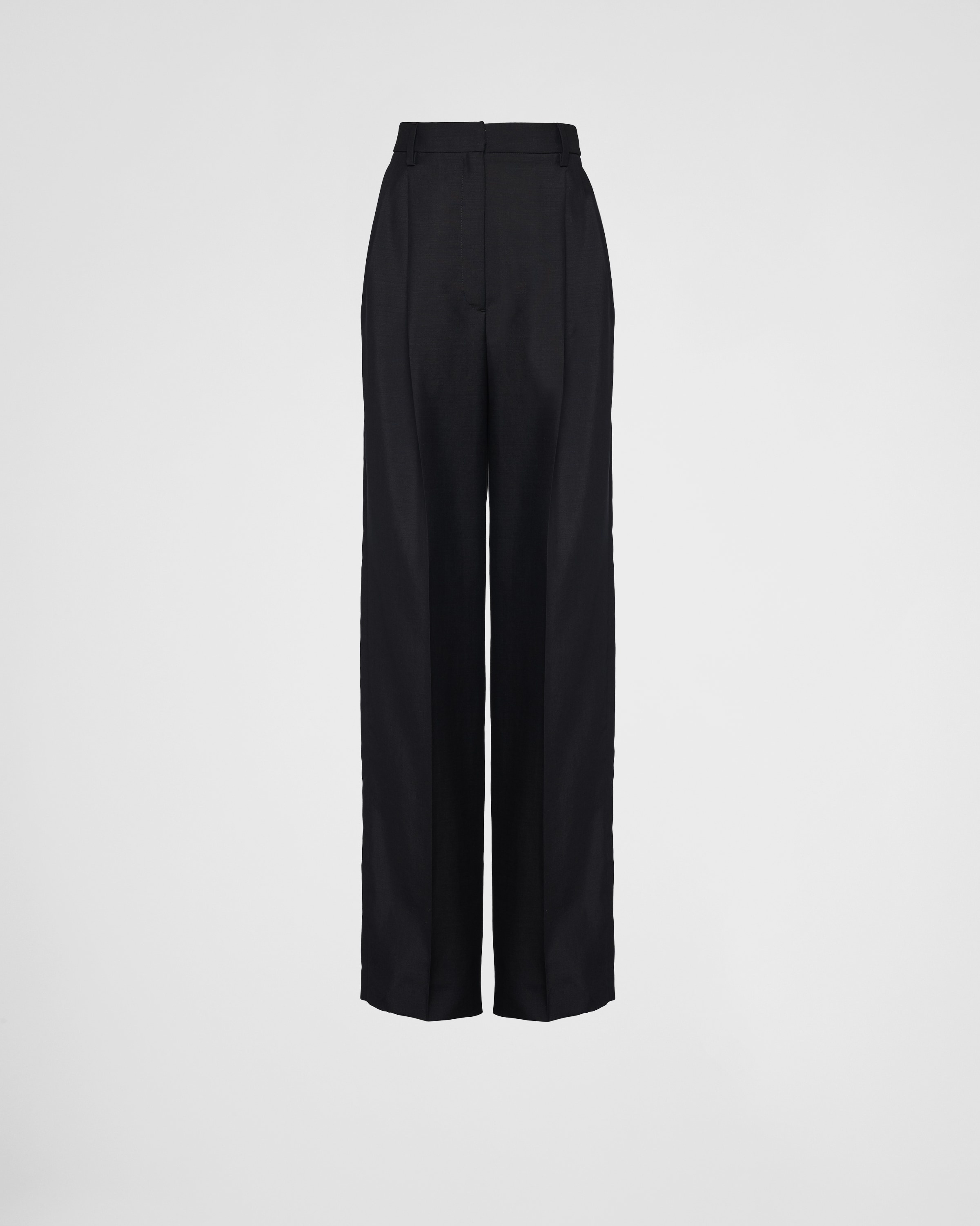 Kid mohair pants - 1
