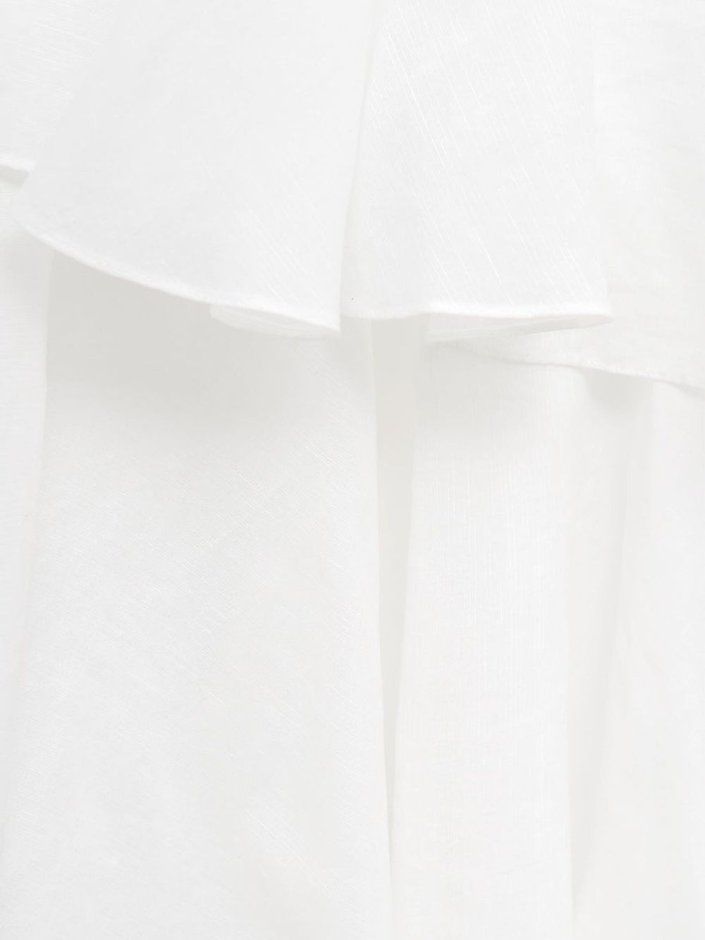 cotton-blend asymmetrical skirt - 3
