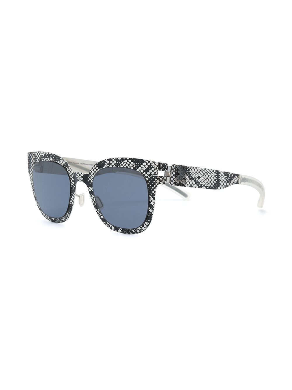 snakeskin print sunglasses - 2