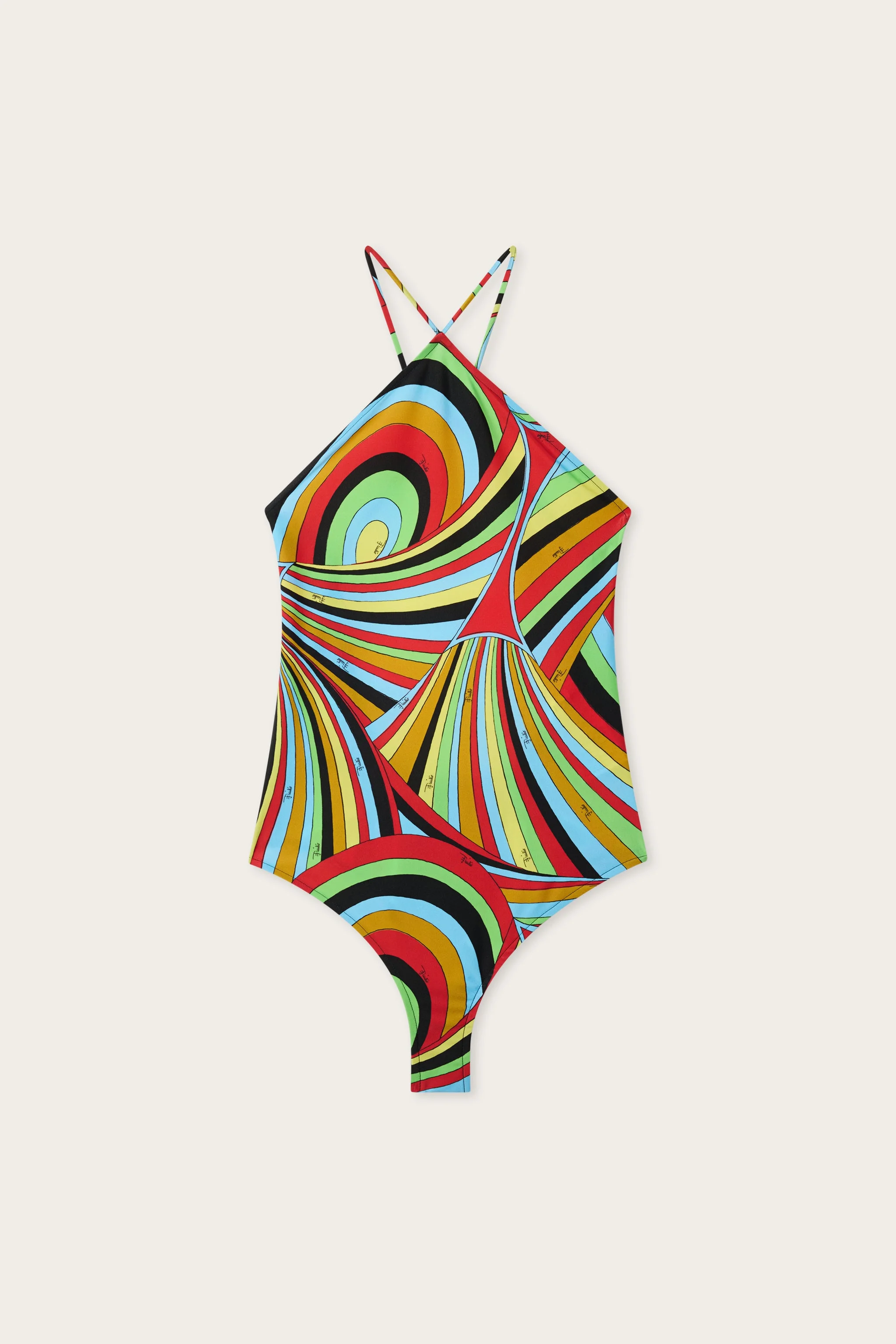 IRIDE PRINT SWIMSUIT - 1