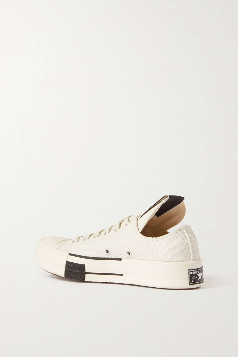+ Converse + DRKSHDW DRKSTAR OX canvas sneakers 3