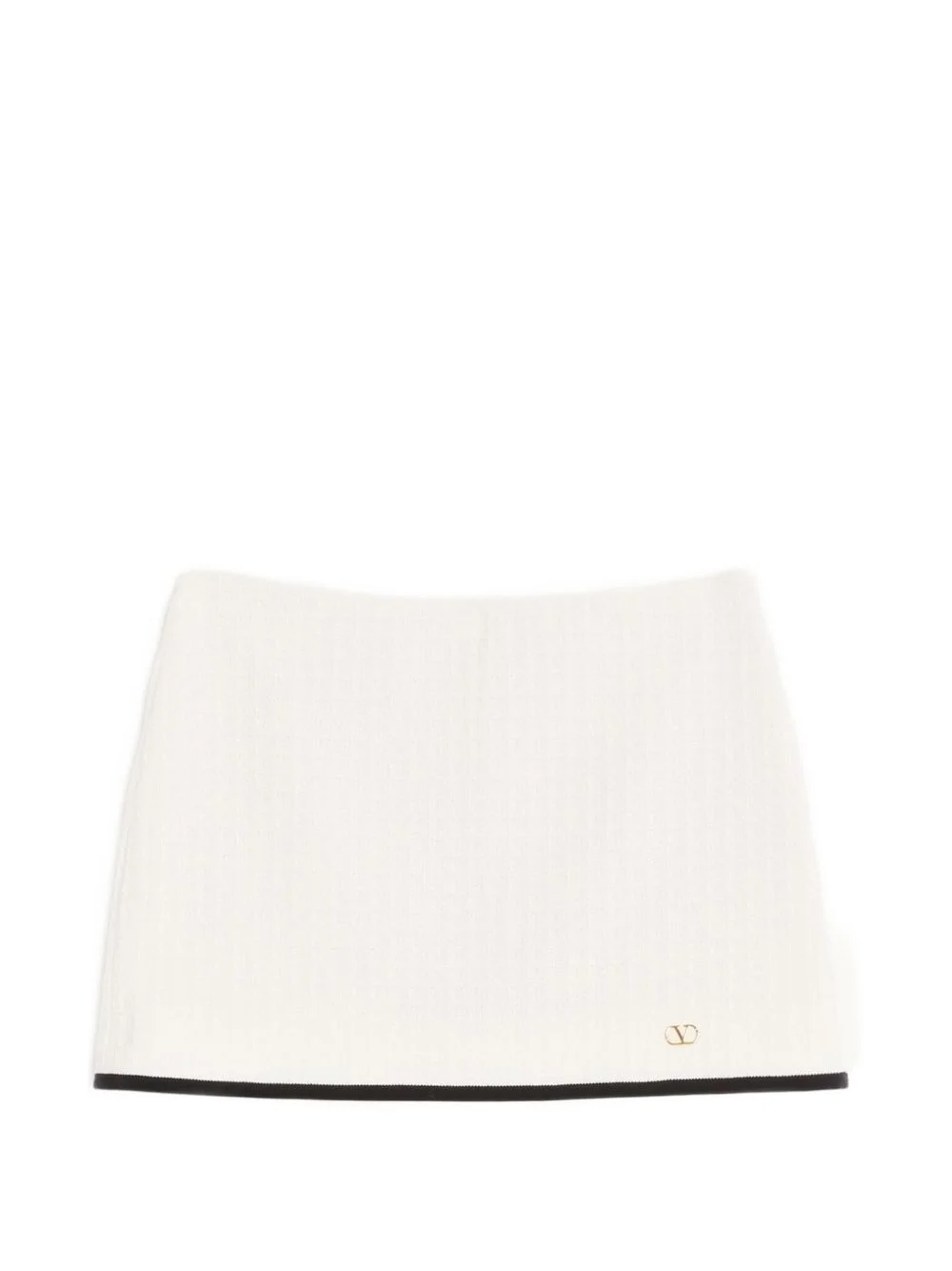 mini skirt in cotton tweed Canestrello - 1