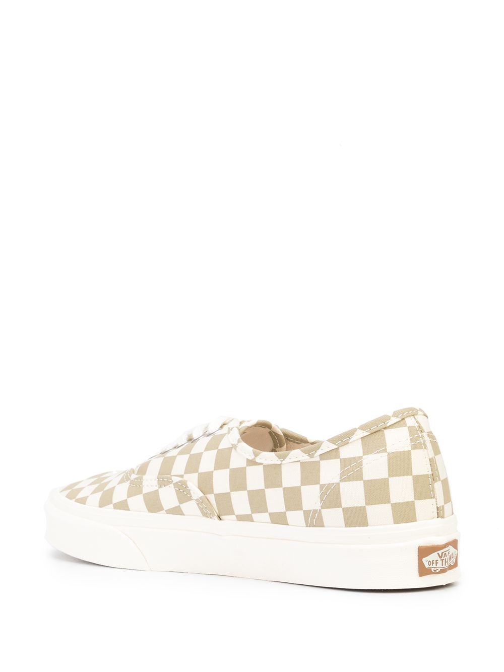 Authentic checkboard low-top sneakers - 3