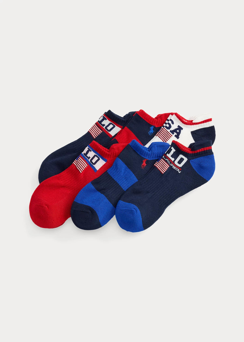 Flag Logo Low-Cut Sock 6-Pack 1