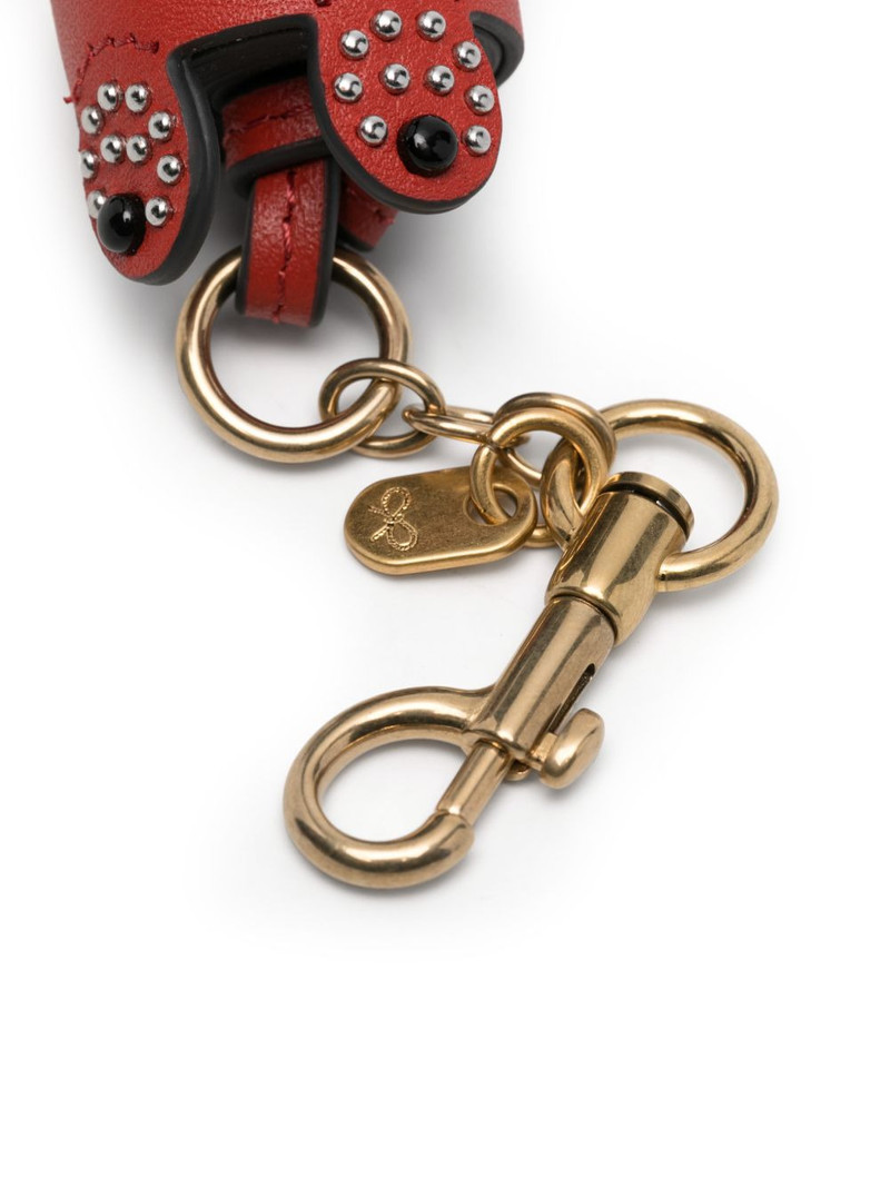 Anya Hindmarch crab-charm embellished keyring outlook