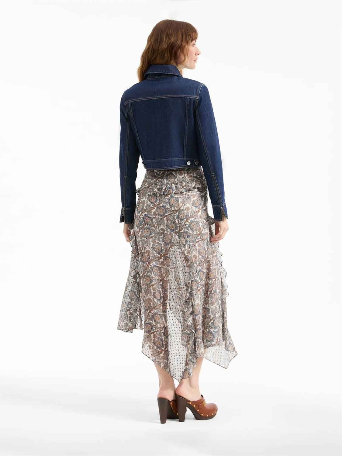 CROPPED DENIM JACKET - 3