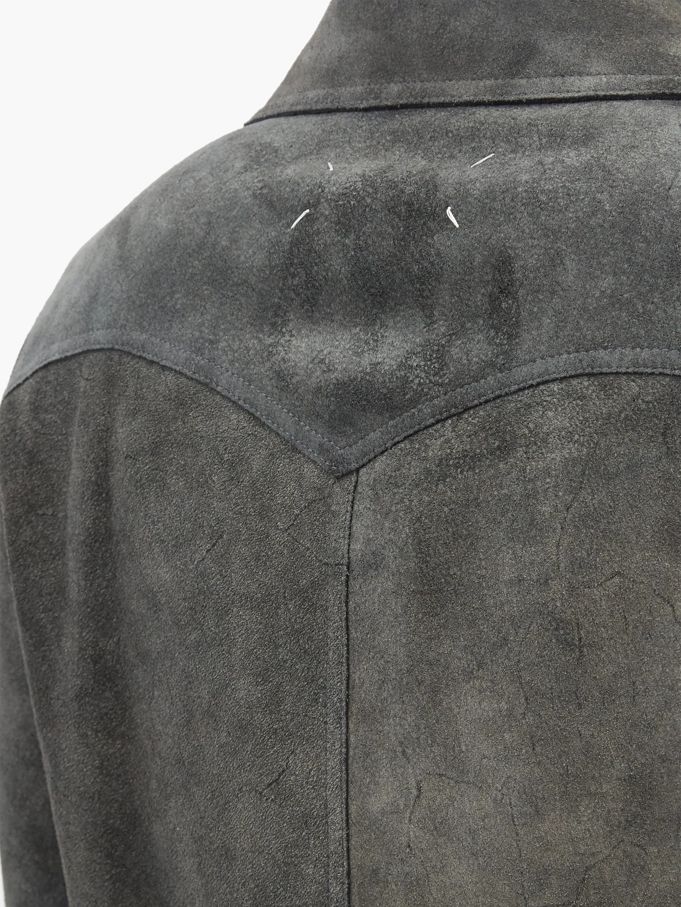 Reversible suede and leather jacket - 3