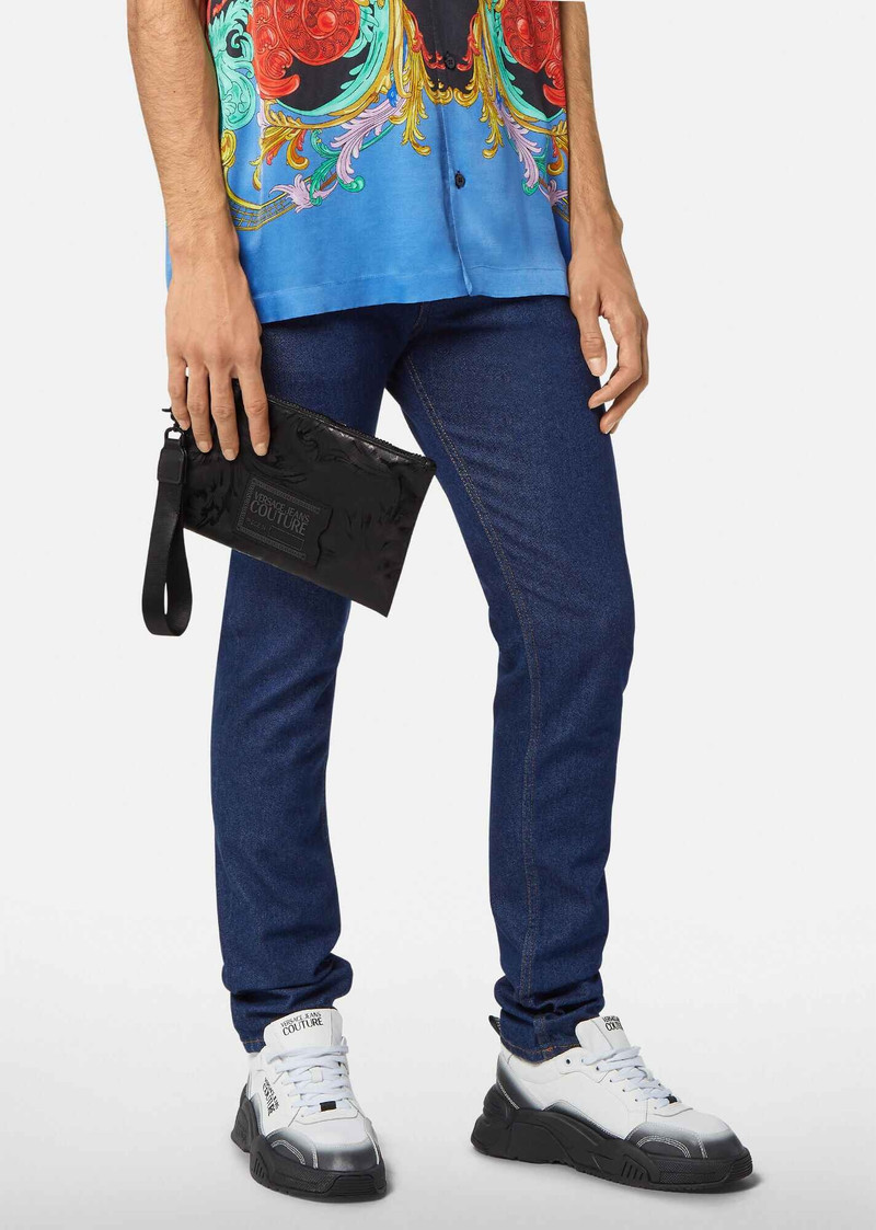 VERSACE JEANS COUTURE Logo Strap Wallet outlook