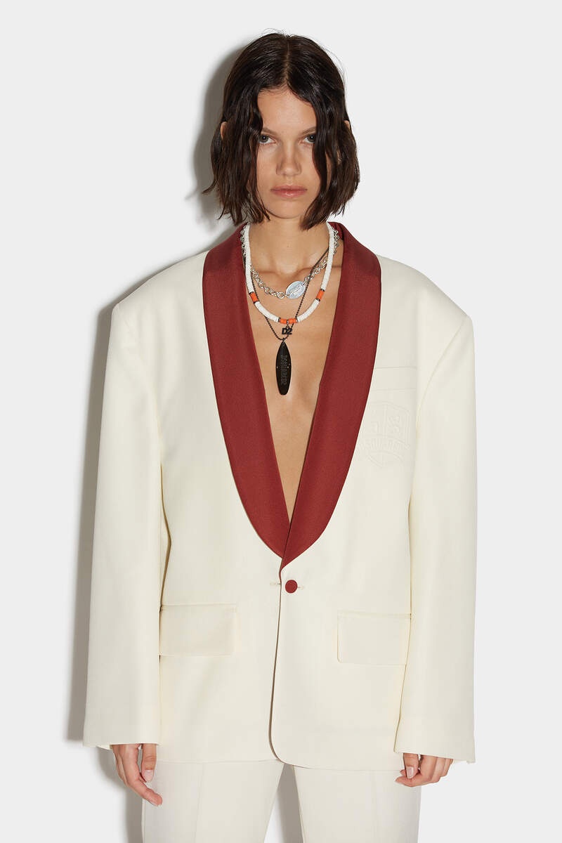 80'S ONE BUTTON BLAZER - 3
