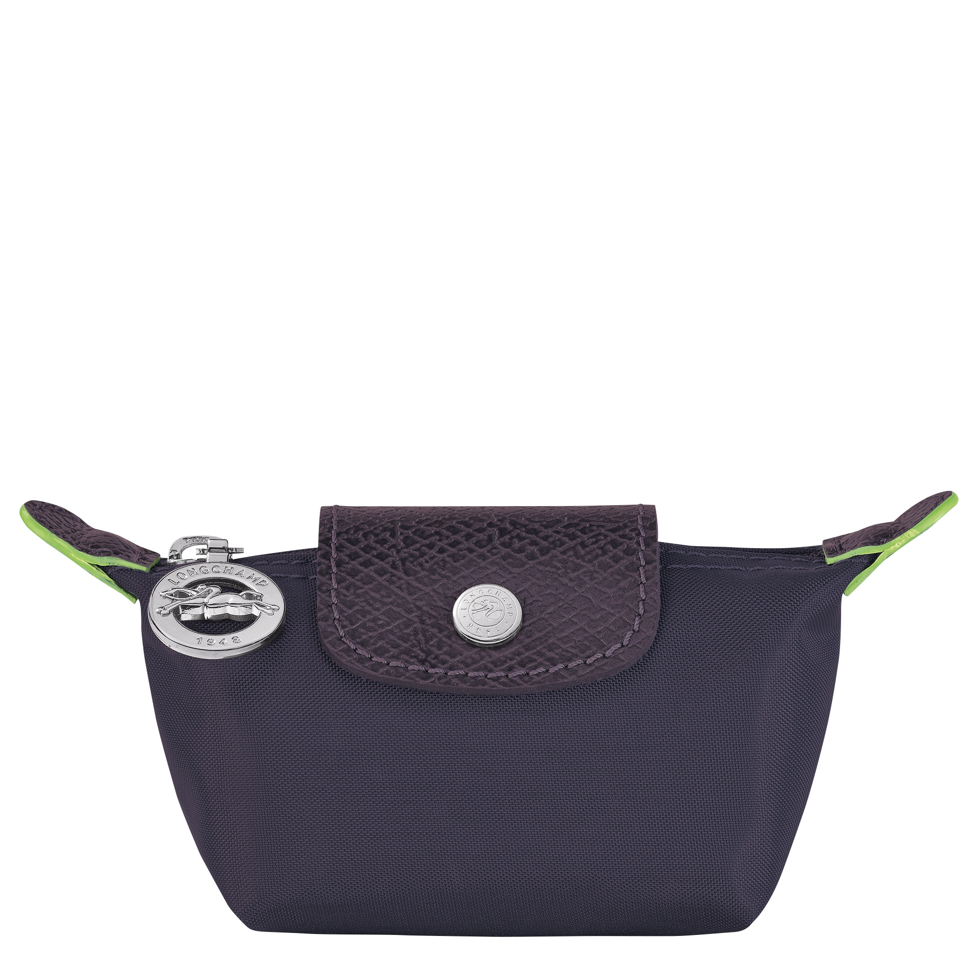 Le Pliage Green Coin purse Bilberry - Recycled canvas - 1