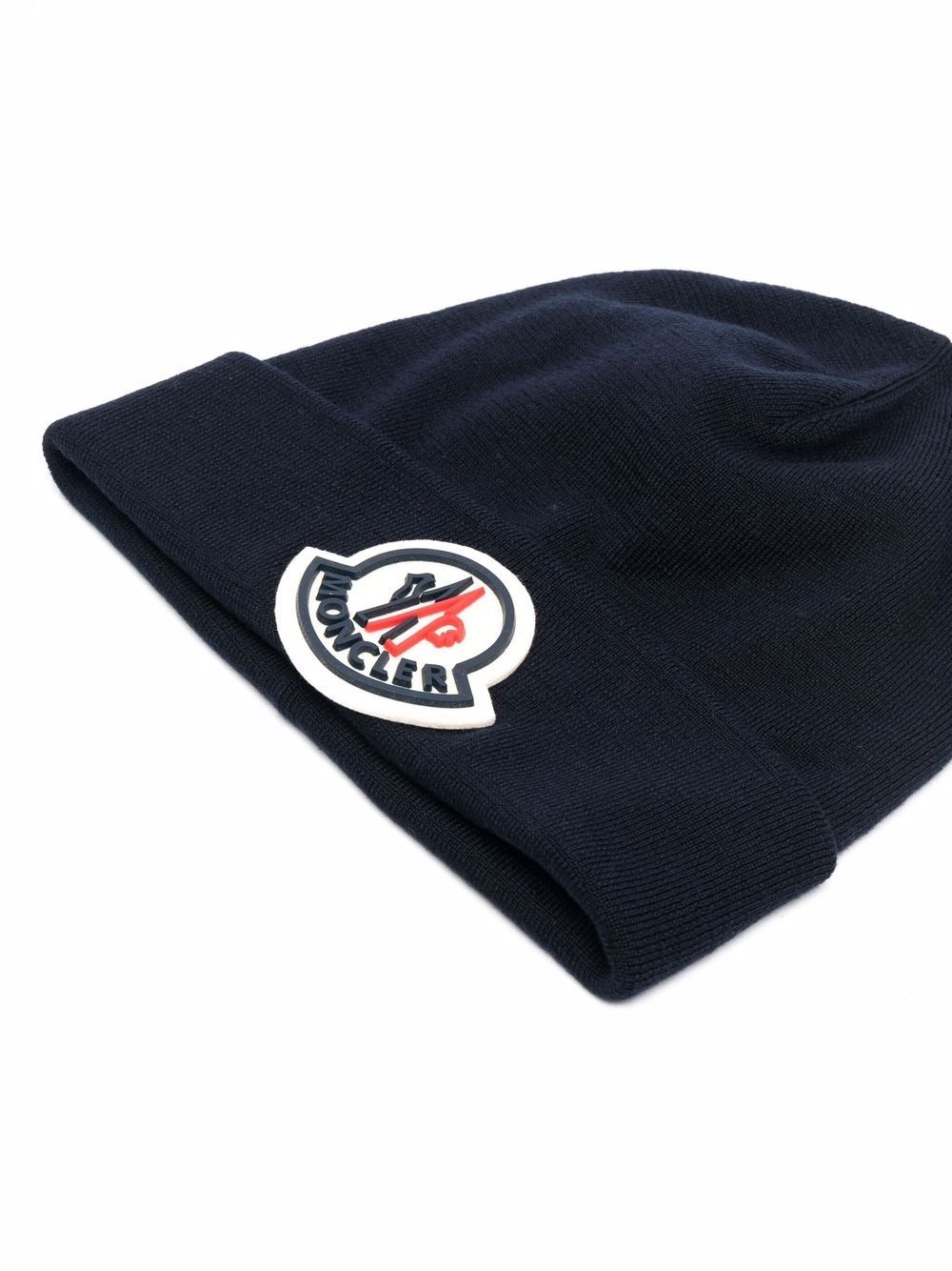 logo patch beanie - 2