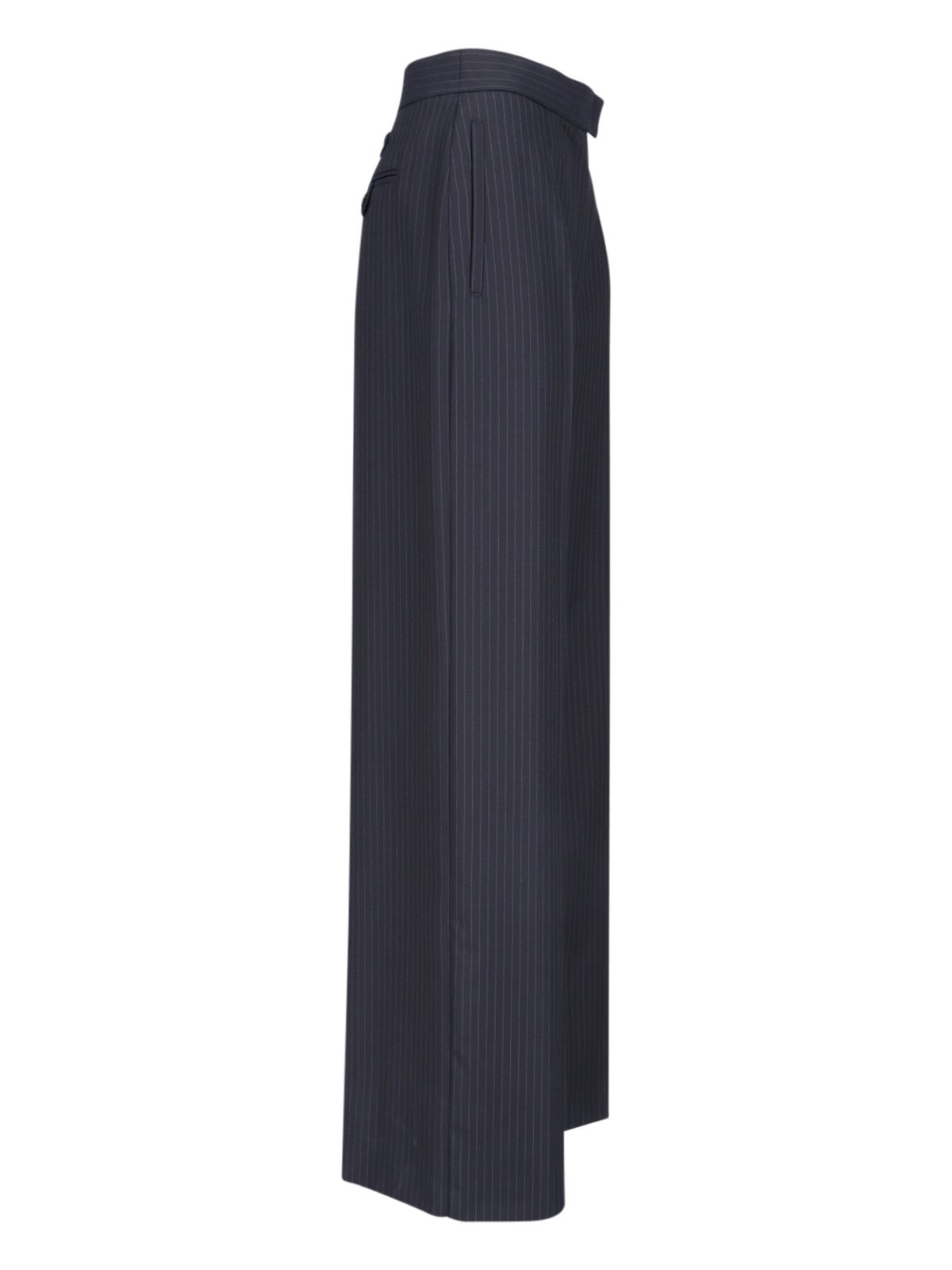 PINSTRIPE WOOL CHINOS - 3