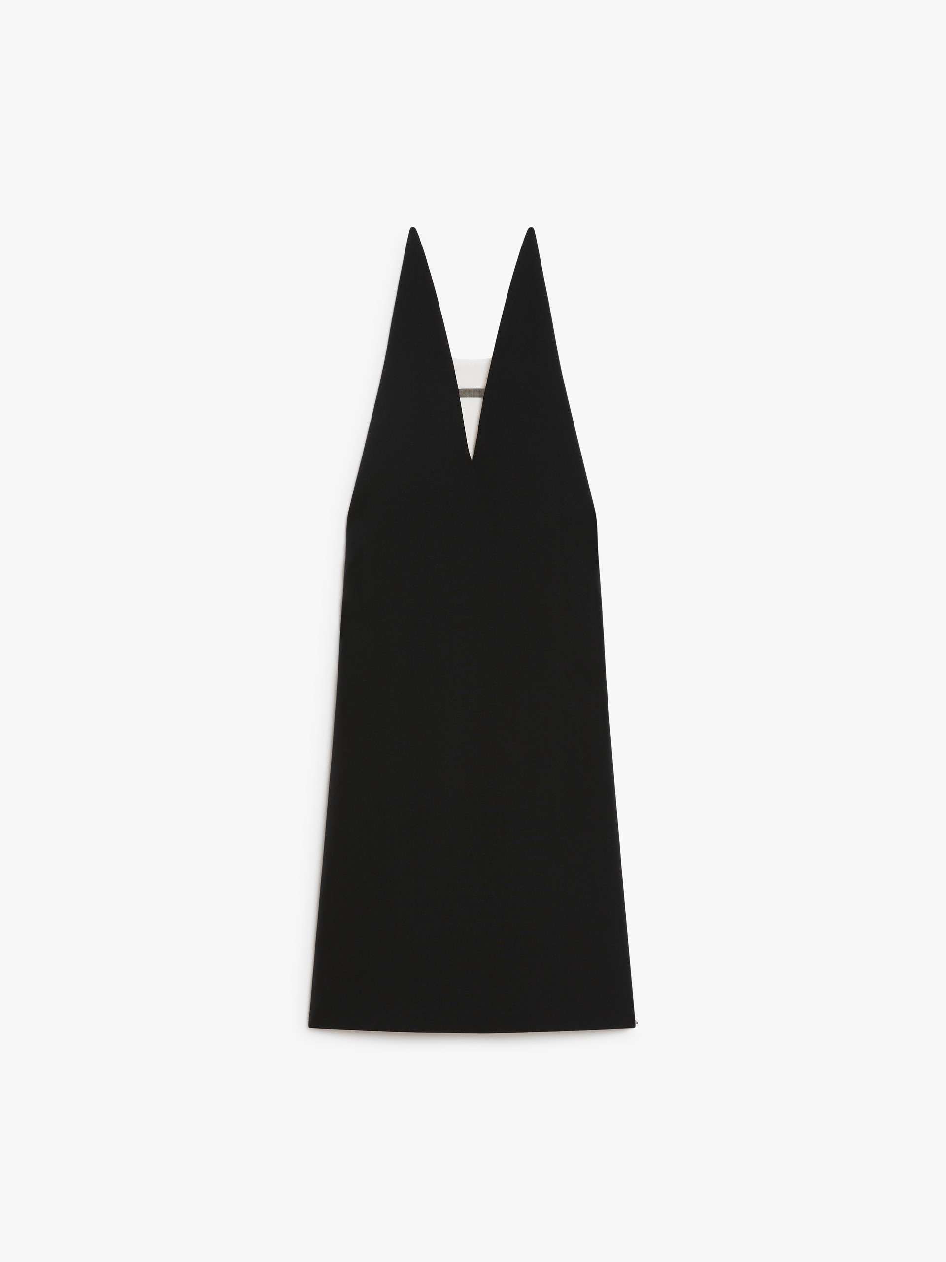BERGAMO Fitted tech-wool dress - 1