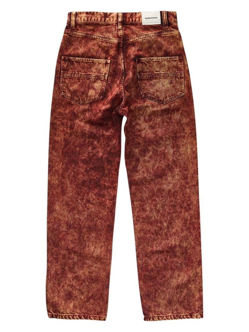 NAMACHEKO Warkworth straight-leg jeans outlook