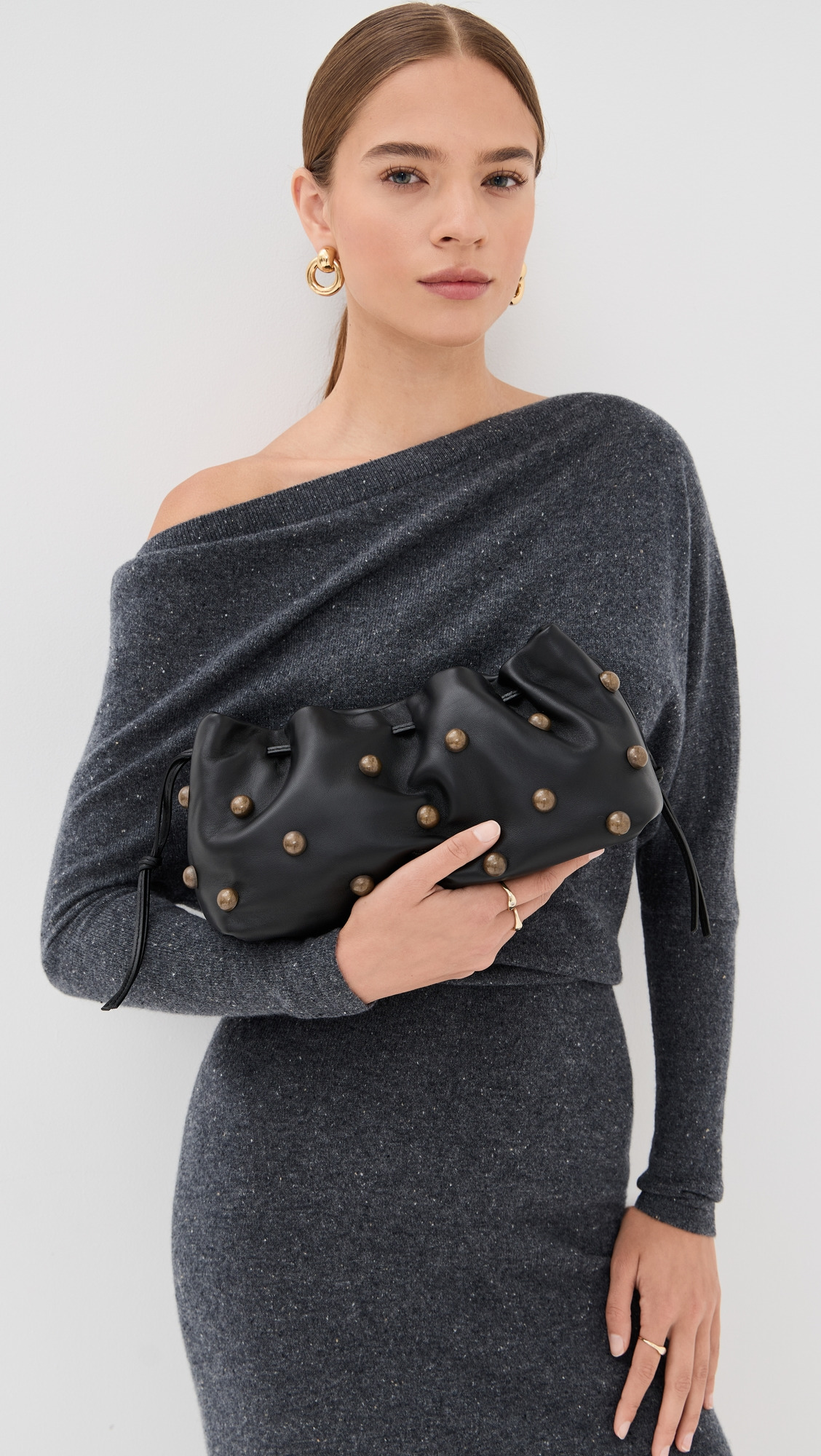 Drawstring Clutch - 2