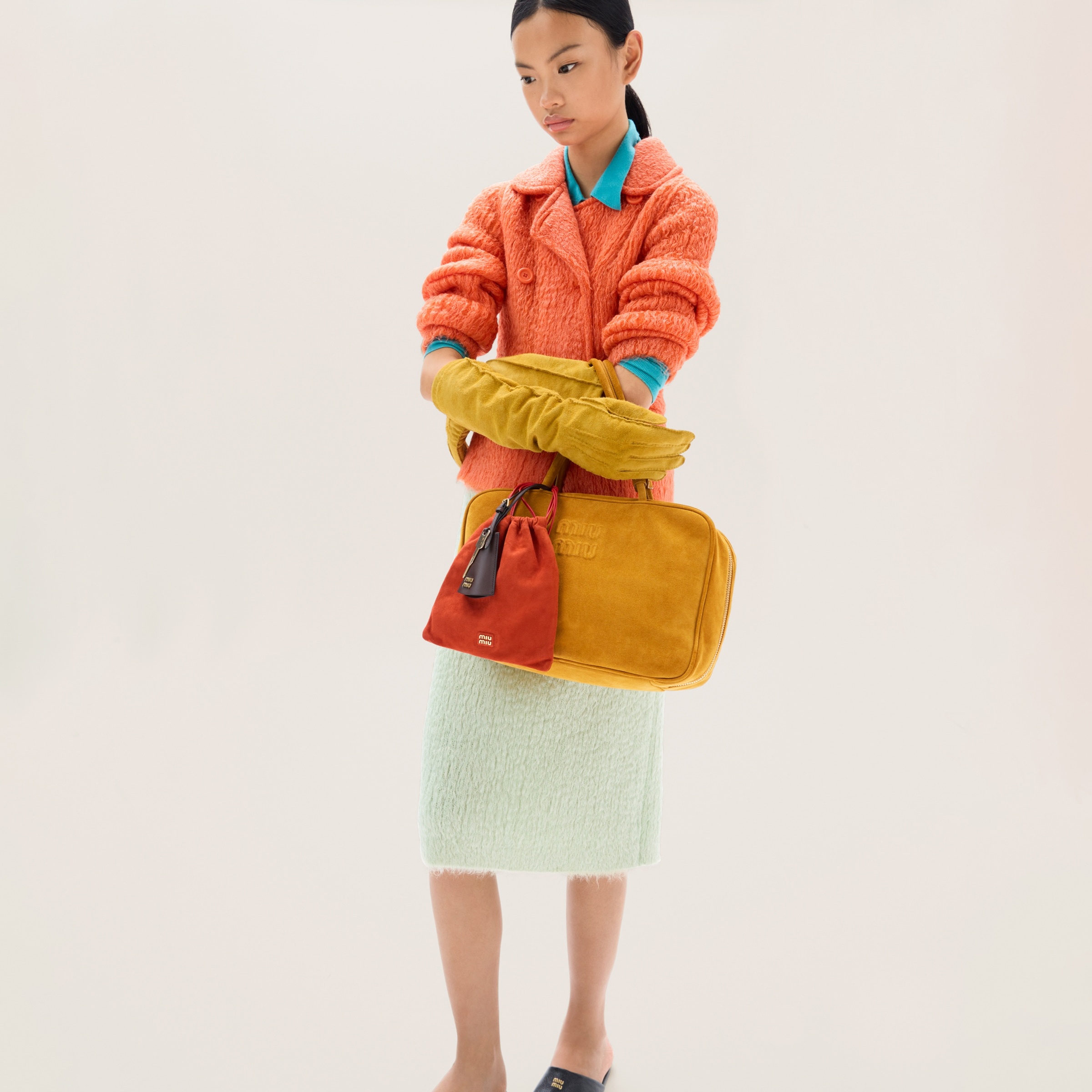 Mohair pencil skirt - 4