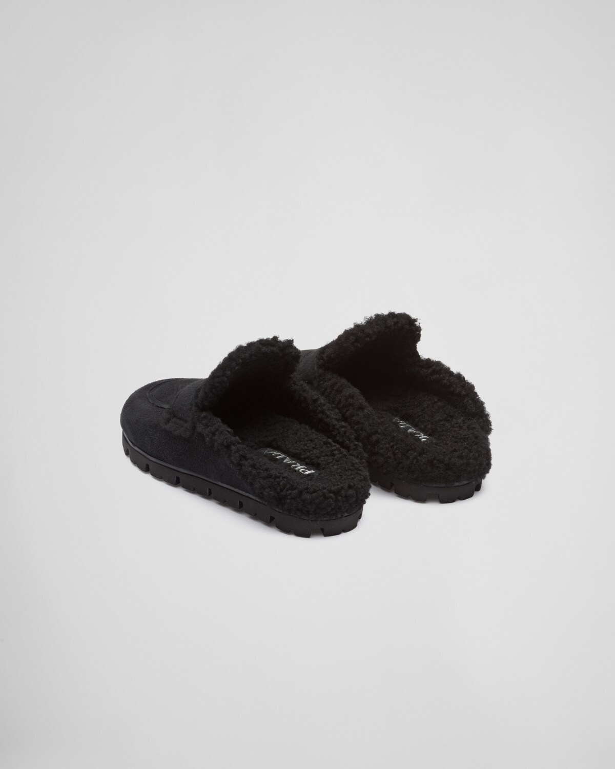 Shearling slippers - 5