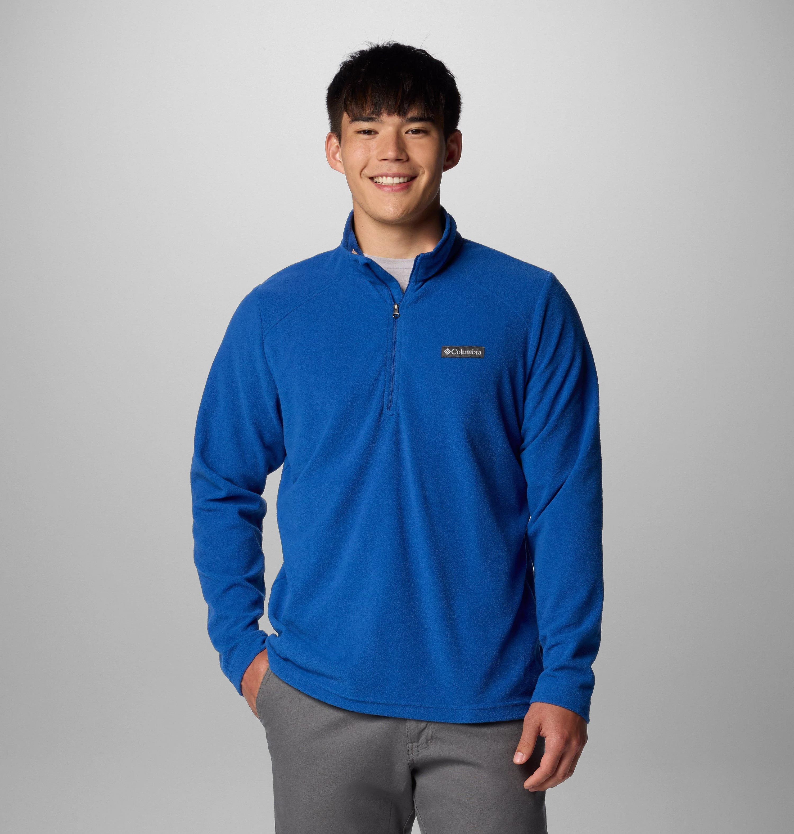 Men's Lake Aloha Half Zip Fleece Pullover - 1
