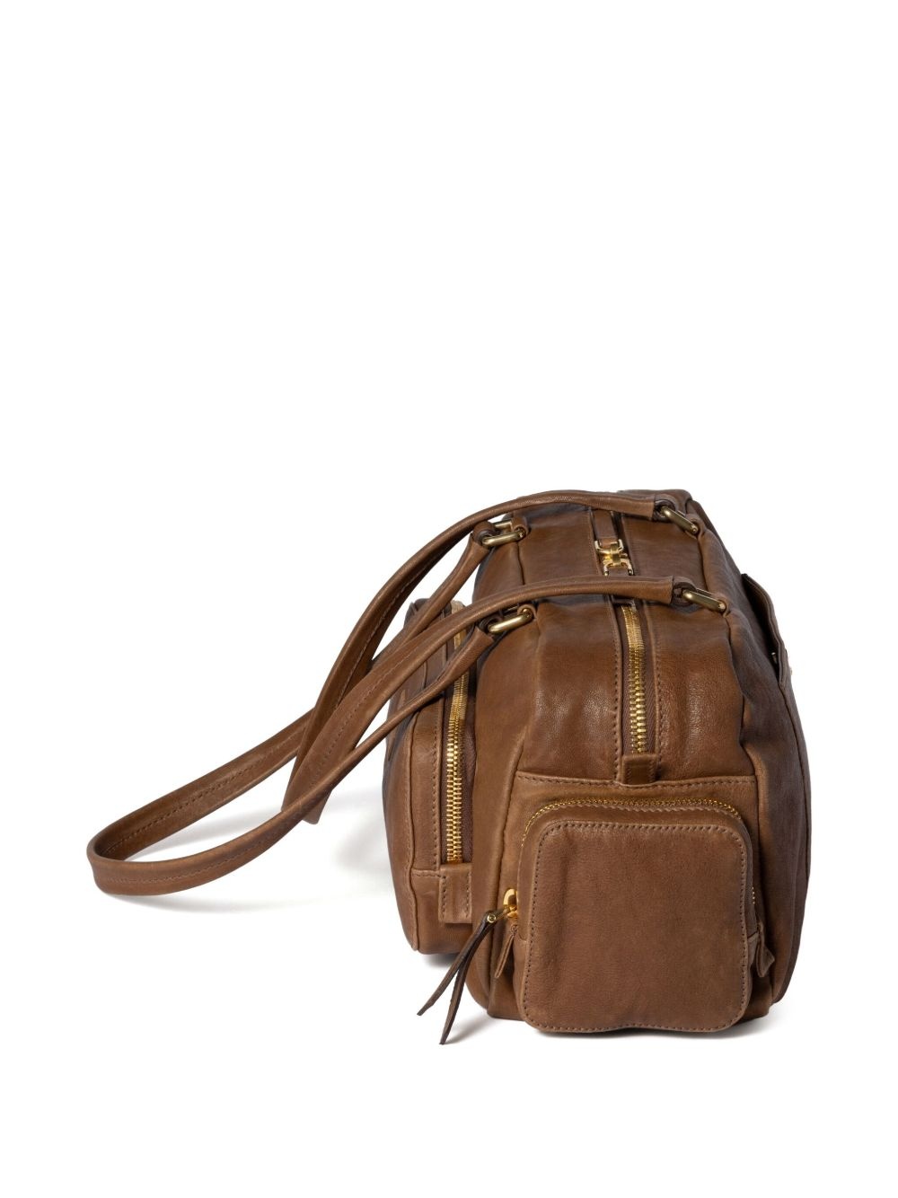 leather tote bag - 4
