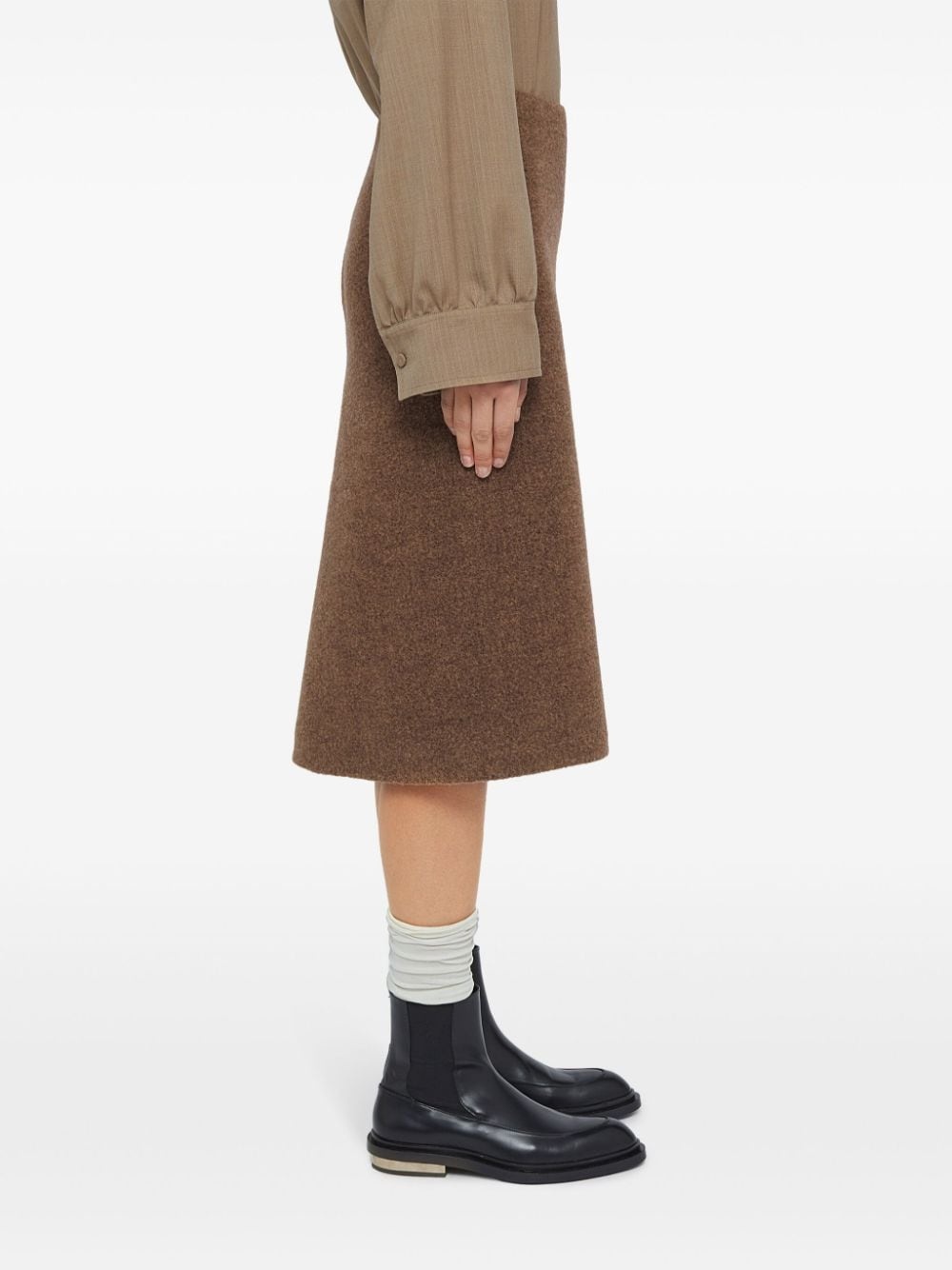 A-line midi skirt - 4