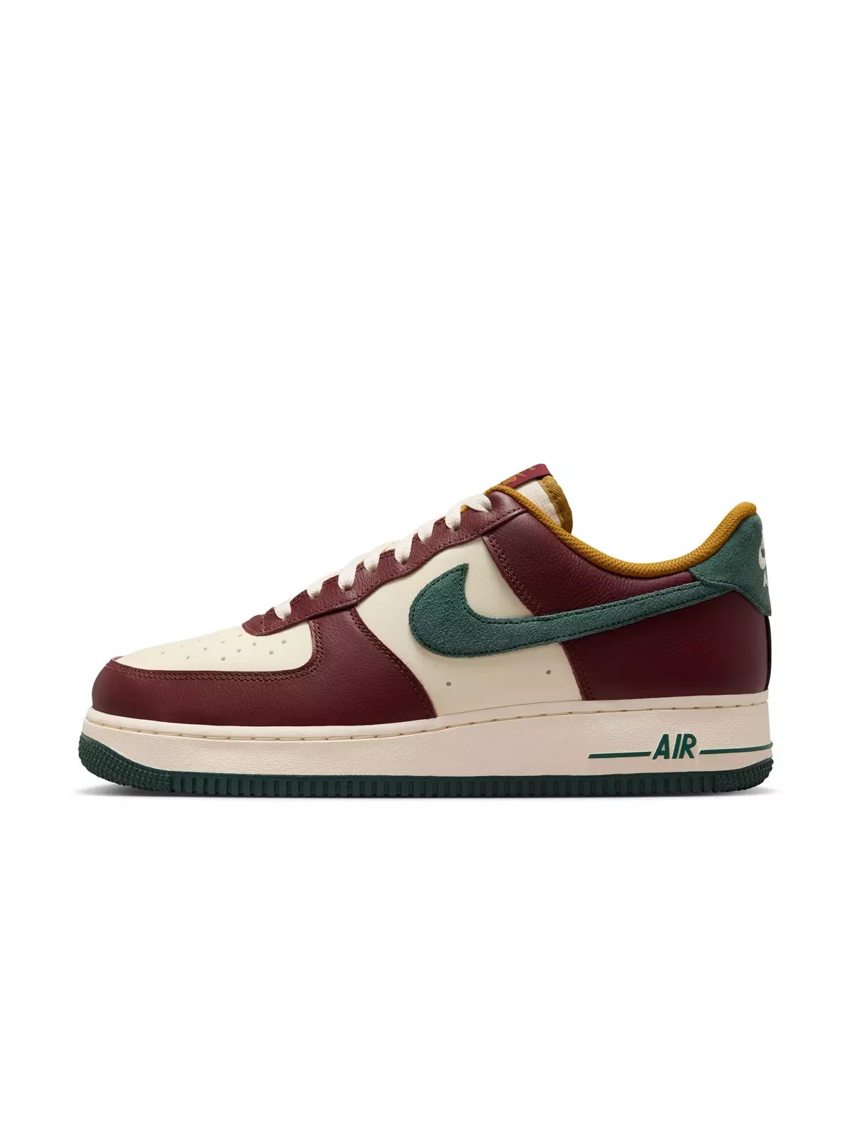 Air Force 1 '07 LV8 "Coconut Milk/Vintage Green/Dark Team Red" Men's Shoe - 3