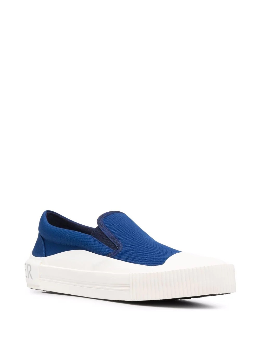 logo-print slip-on sneakers - 2