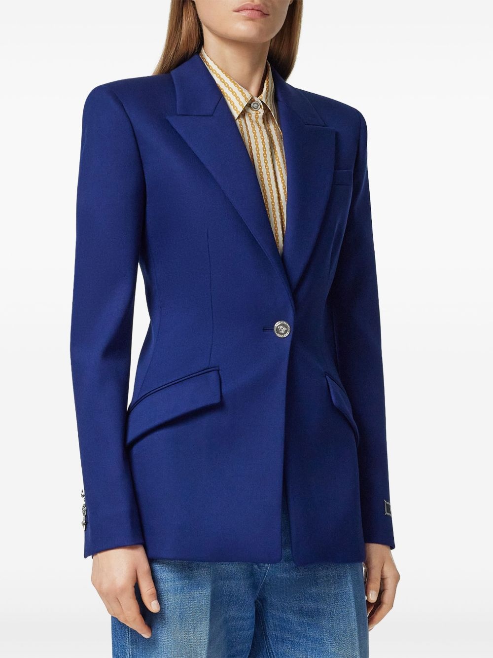 single-breasted blazer - 3