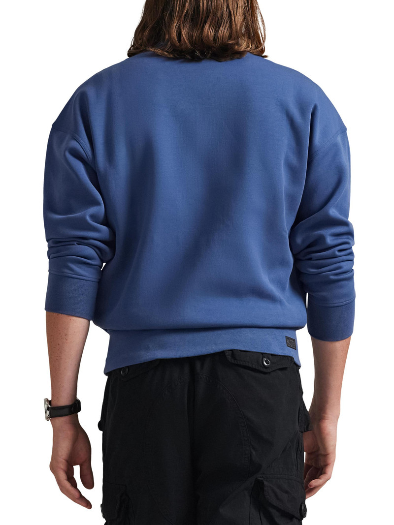 Men's Double-Knit Tech Crewneck Sweatshirt - Night Navy 4
