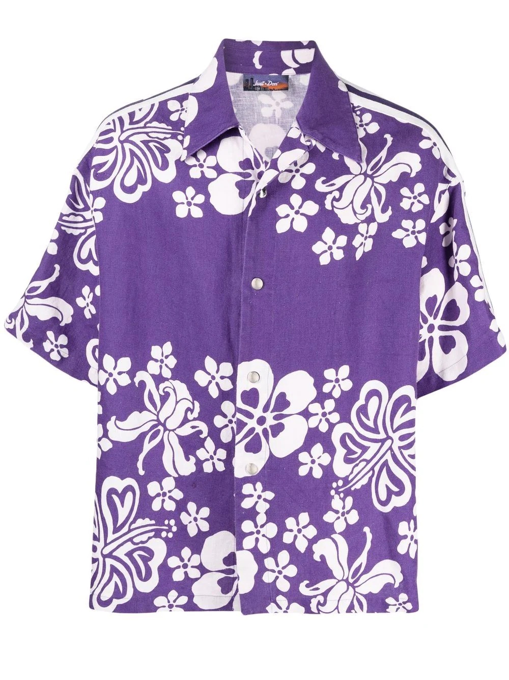 hawaiian-print shirt - 1