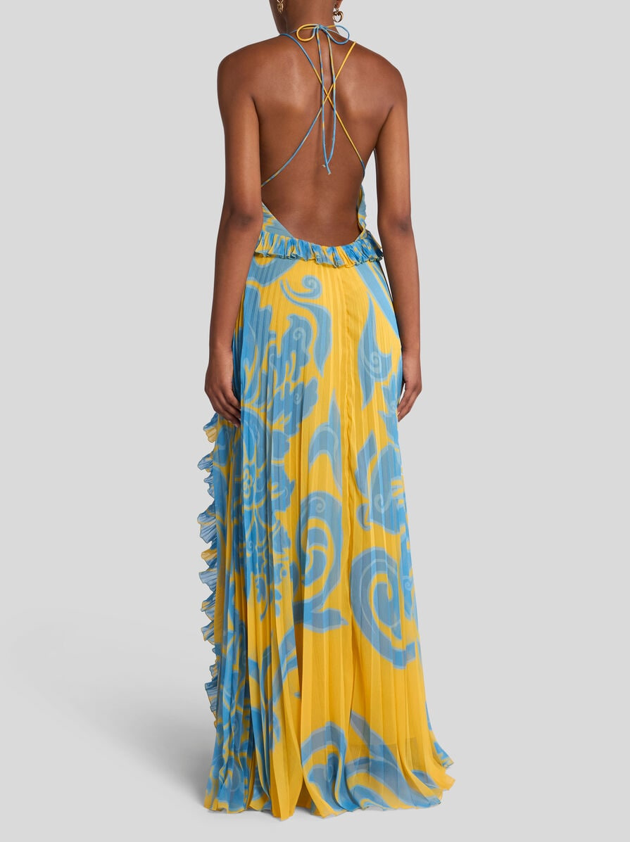 LONG DRESS WITH RUFFLES - 4