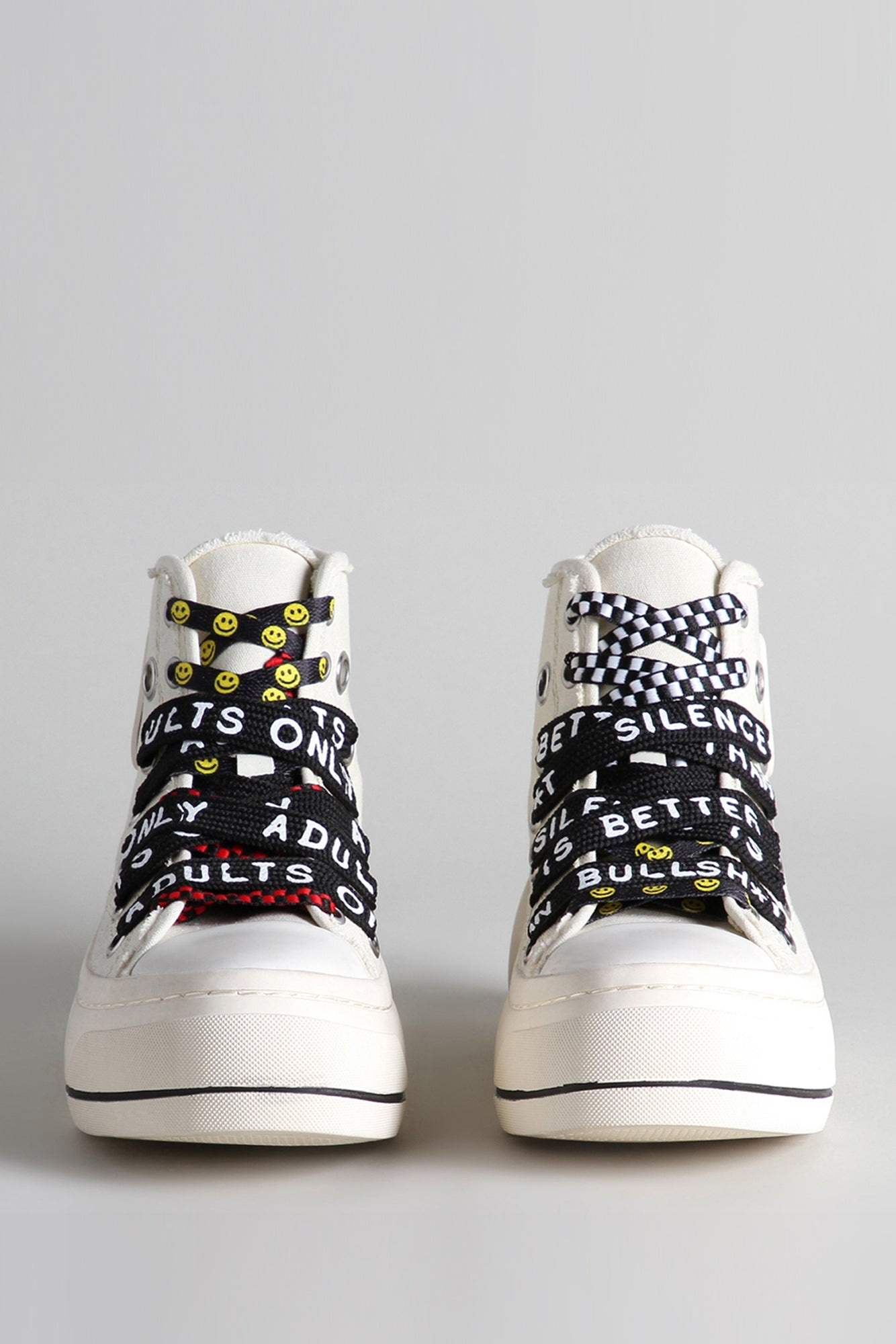 DOUBLE GROMMET KURT HIGH TOP SNEAKER - 2