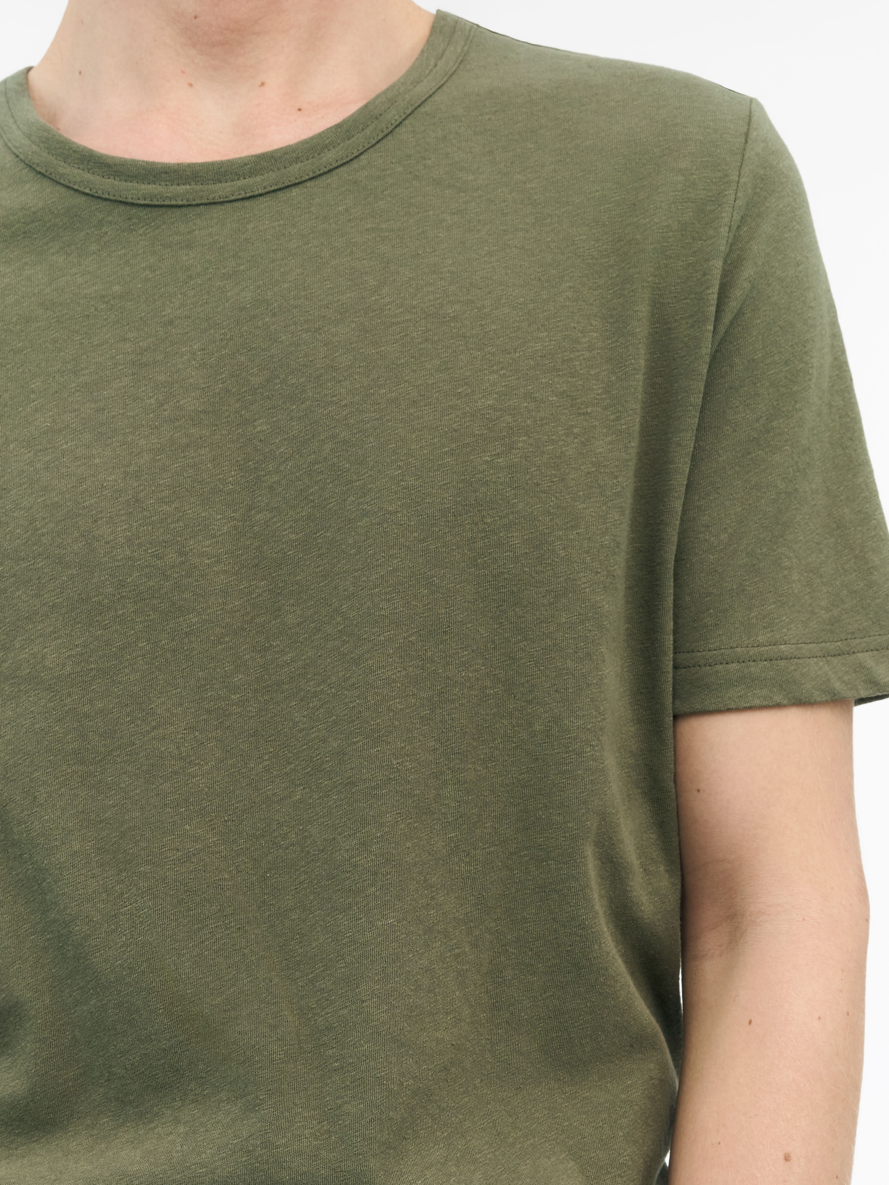 Olaf L Linen Blend T-Shirt - 5