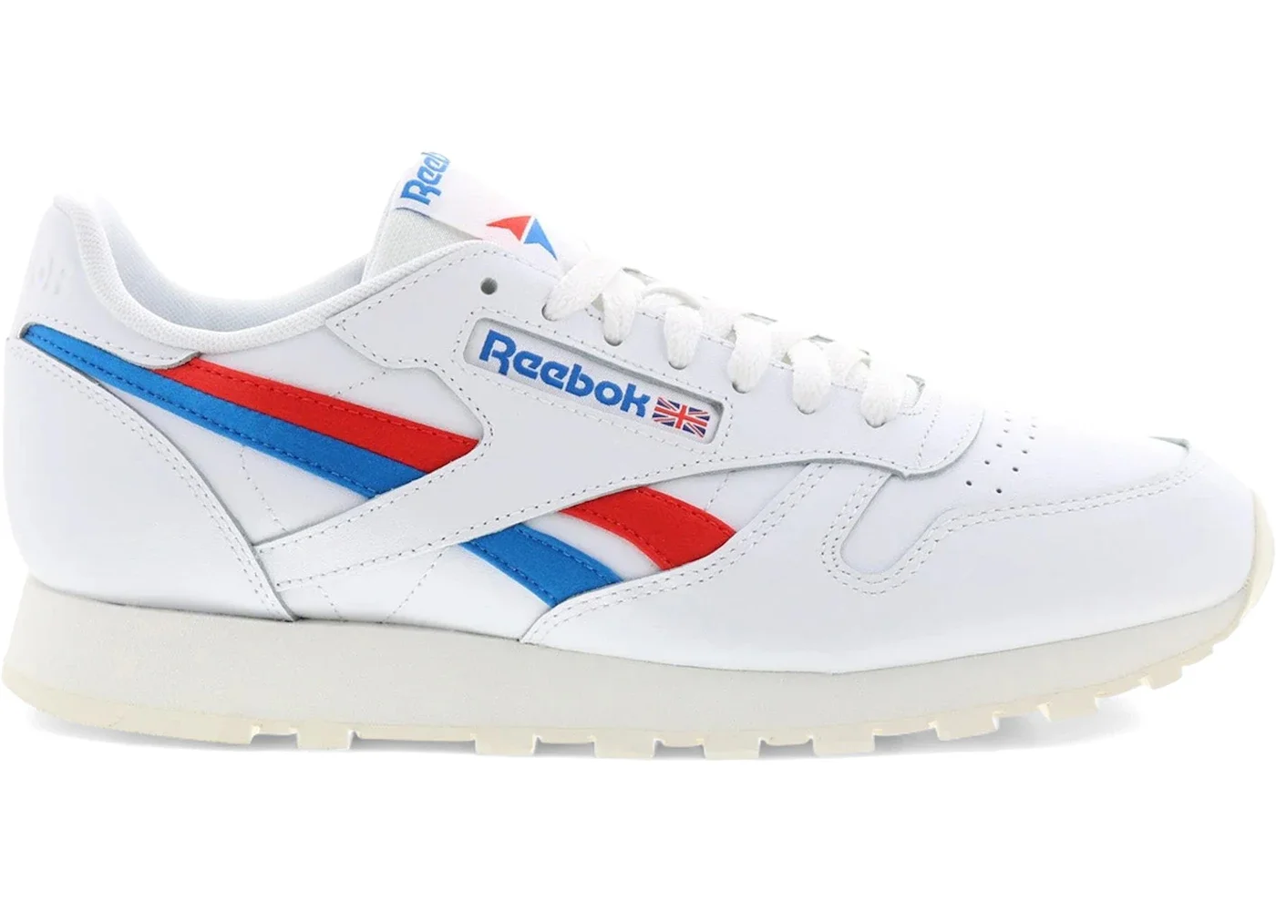 Reebok Classic Leather White Instinct Red Blue - 1