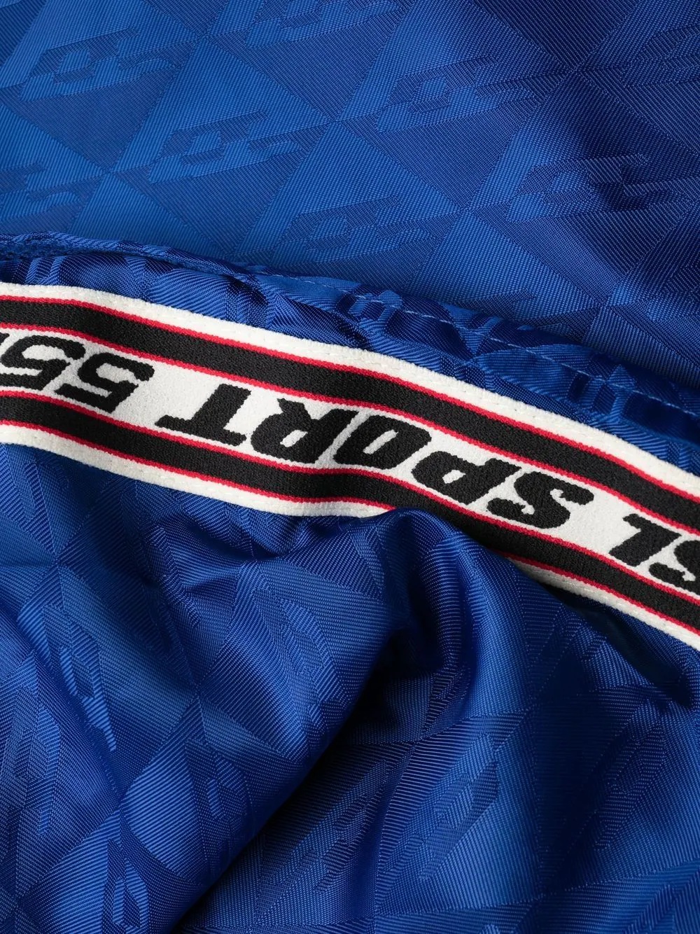 logo straight-leg trousers - 7