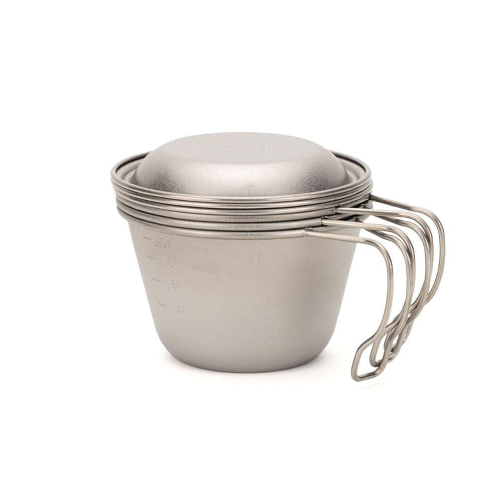Snow Peak | Deep Titanium Backpacker'S Cup With Lid - 9