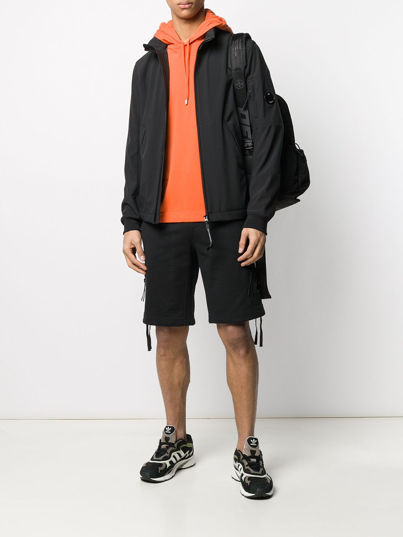 C.P. Company logo patch zipped jacket outlook