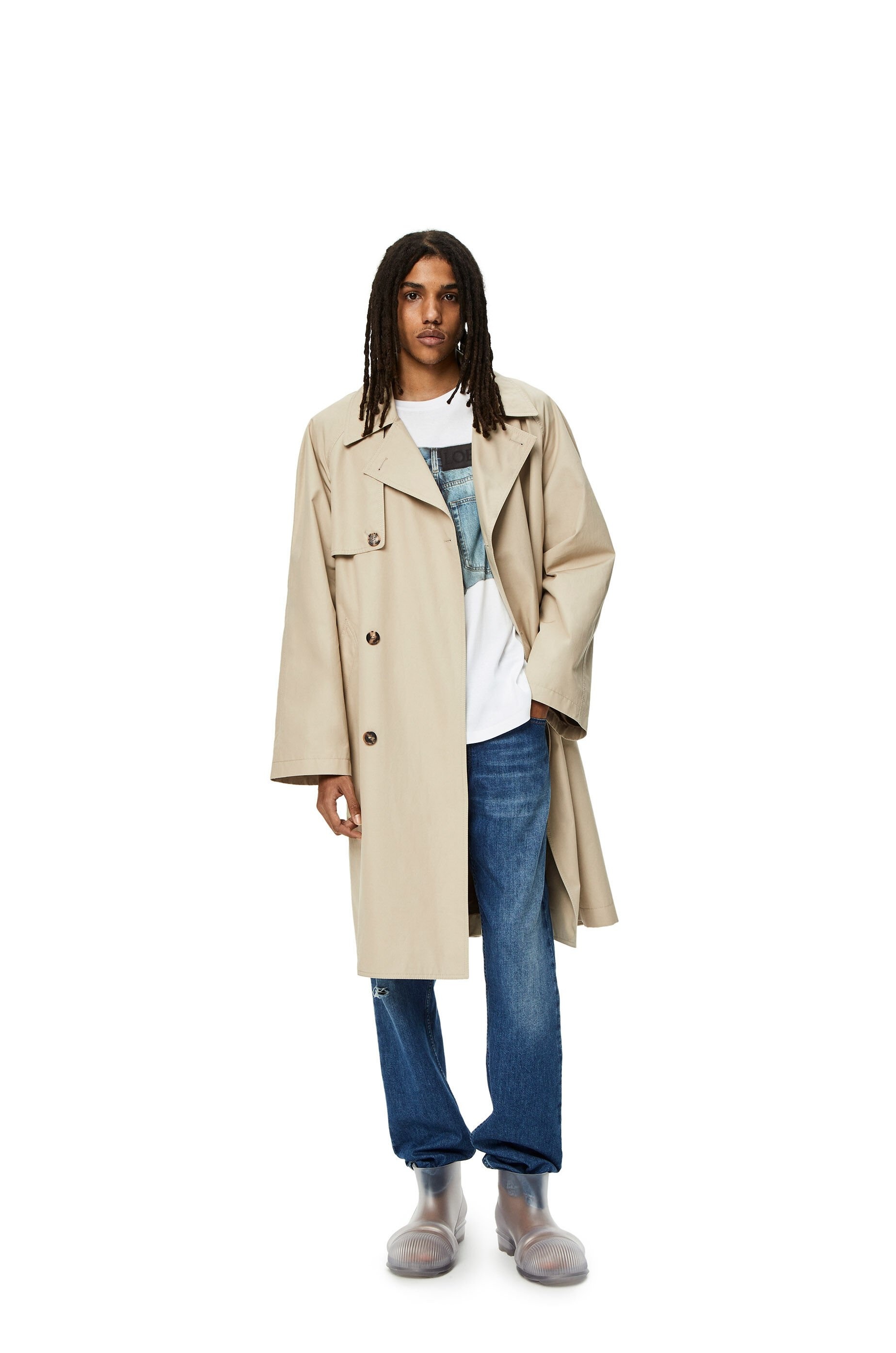 Trench coat in cotton - 2
