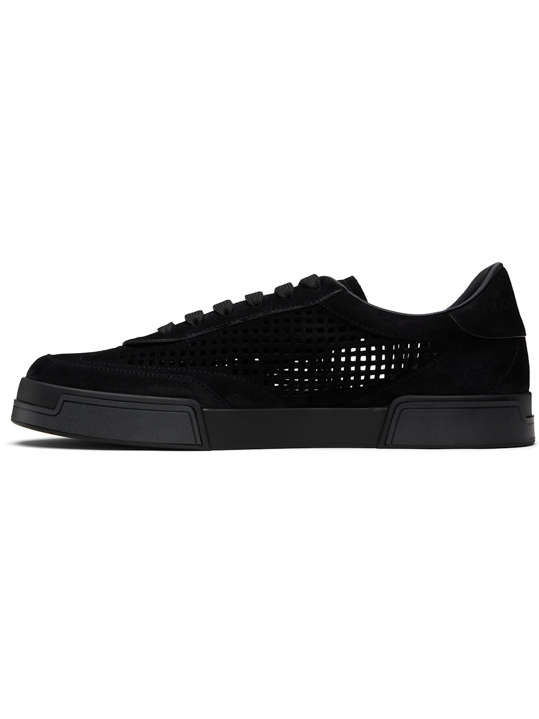 Black Suede Portofino Yacht Sneakers - 3