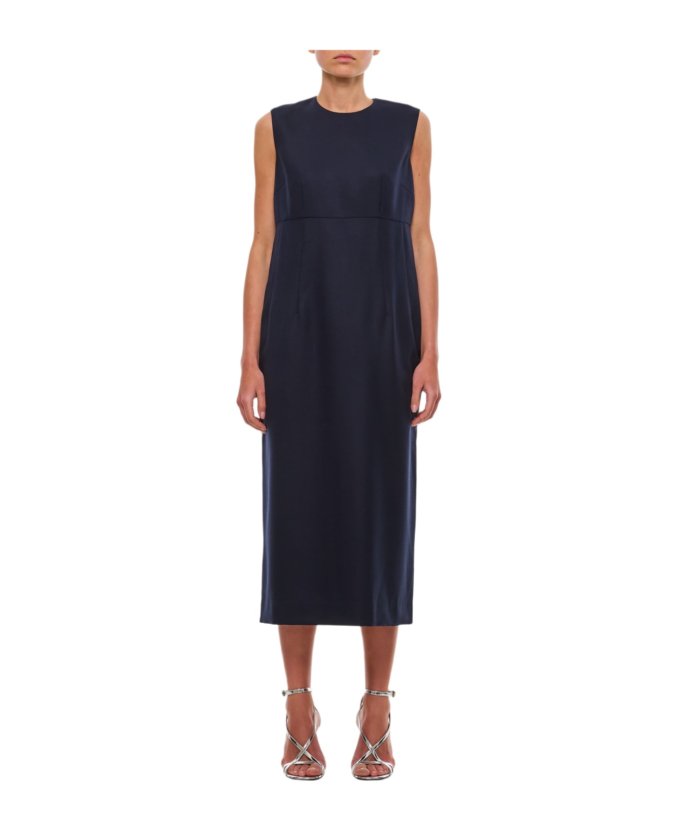 Wool Midi Dress - 1