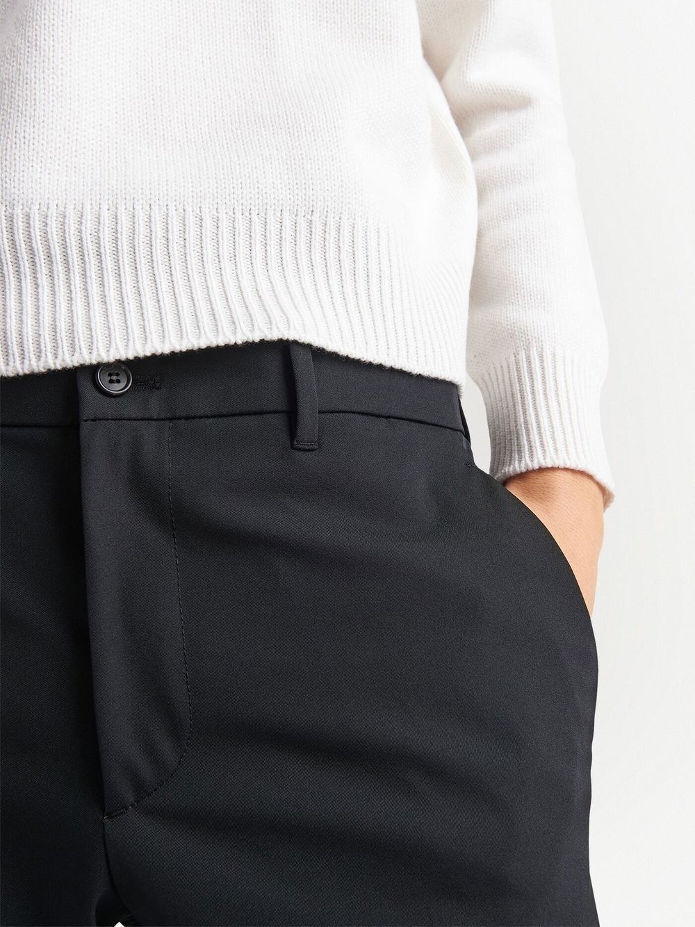 tailored skinny-cut trousers - 4