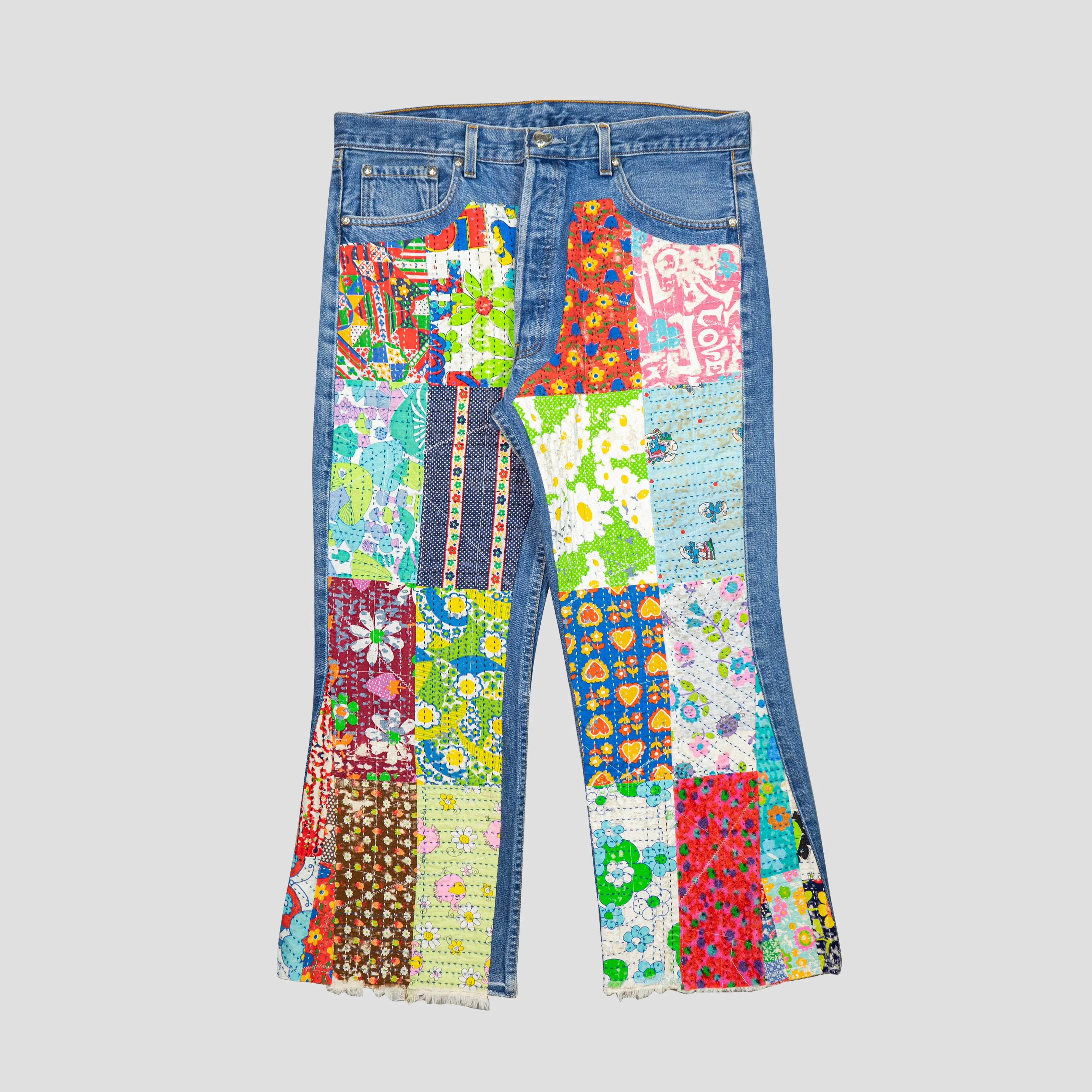 PATCHWORK JEANS - 1