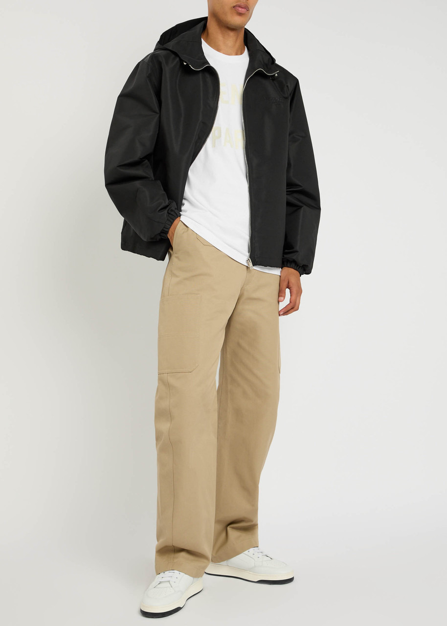 Givenchy Logo-embroidered Hooded Shell Jacket - 4