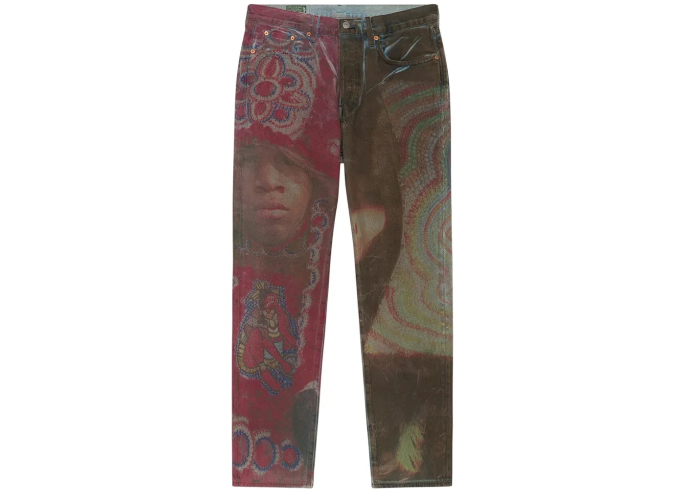 Denim Tears Big Chief Demond 568 Denim Jeans Multicolor - 1