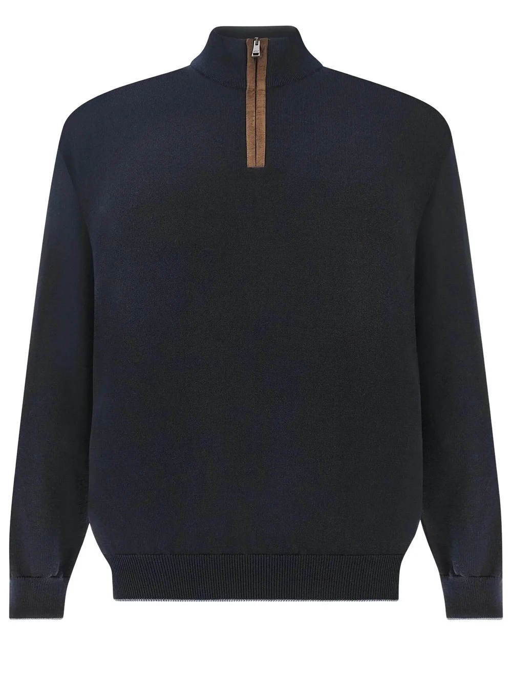 X-Soft Wool Half-Zip Sweater - 1